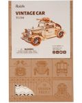 Drvena 3D slagalica Robo Time od 164 dijela - Vintage auto - 3t